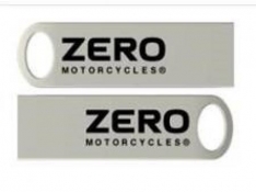 ZERO MOTORCYCLES – SMALL SILVER USB – 8GB USB2.0